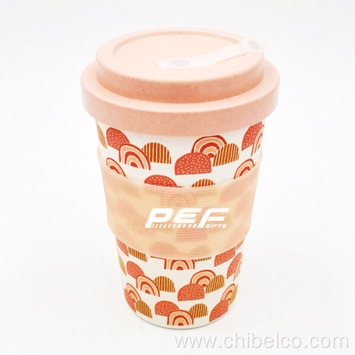 Eco-friendly bamboo fibre coffee cup